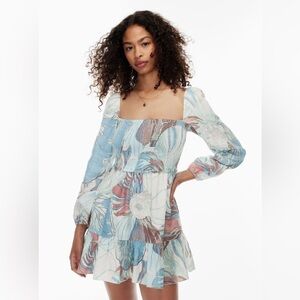 Wilfred Tempest Linen Mini Dress